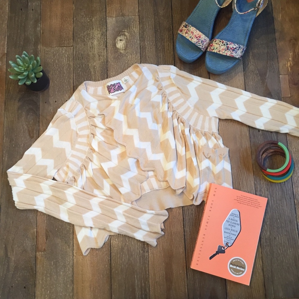 Anthropologie ROSIE NEIRA Ruffle Motion Shrug
